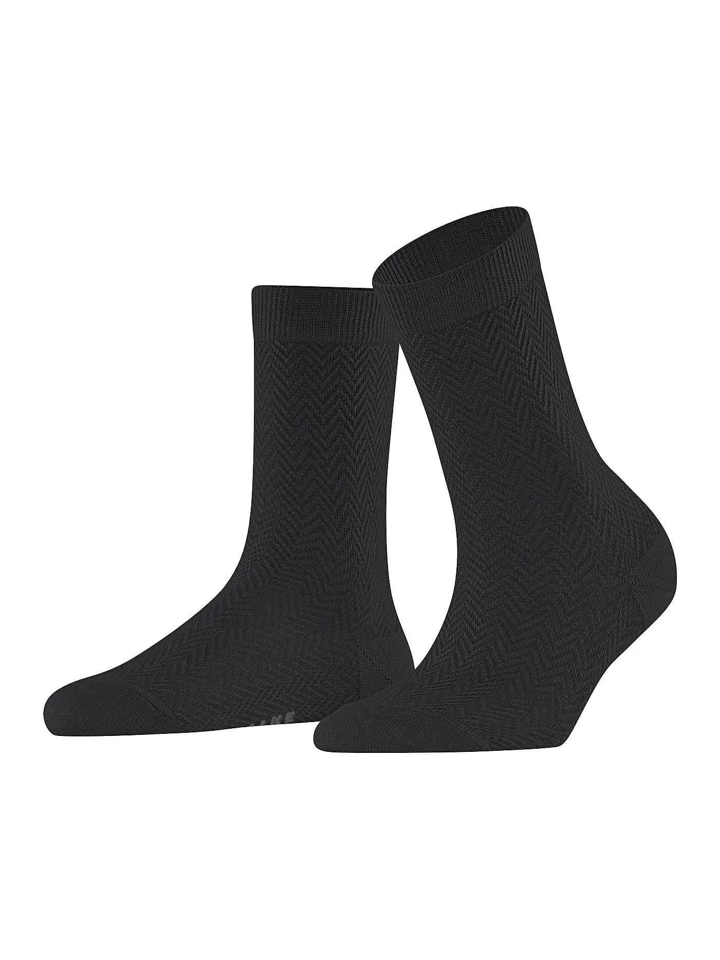 FALKE | Socken FABLE ESTATE flanell | schwarz